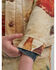 Image #4 - Wrangler X Lainey Wilson Girls' Horse Trucker Jacket, Tan, hi-res