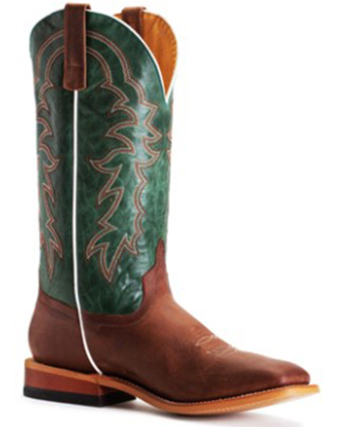 Horse Power Men's Green Top Western 