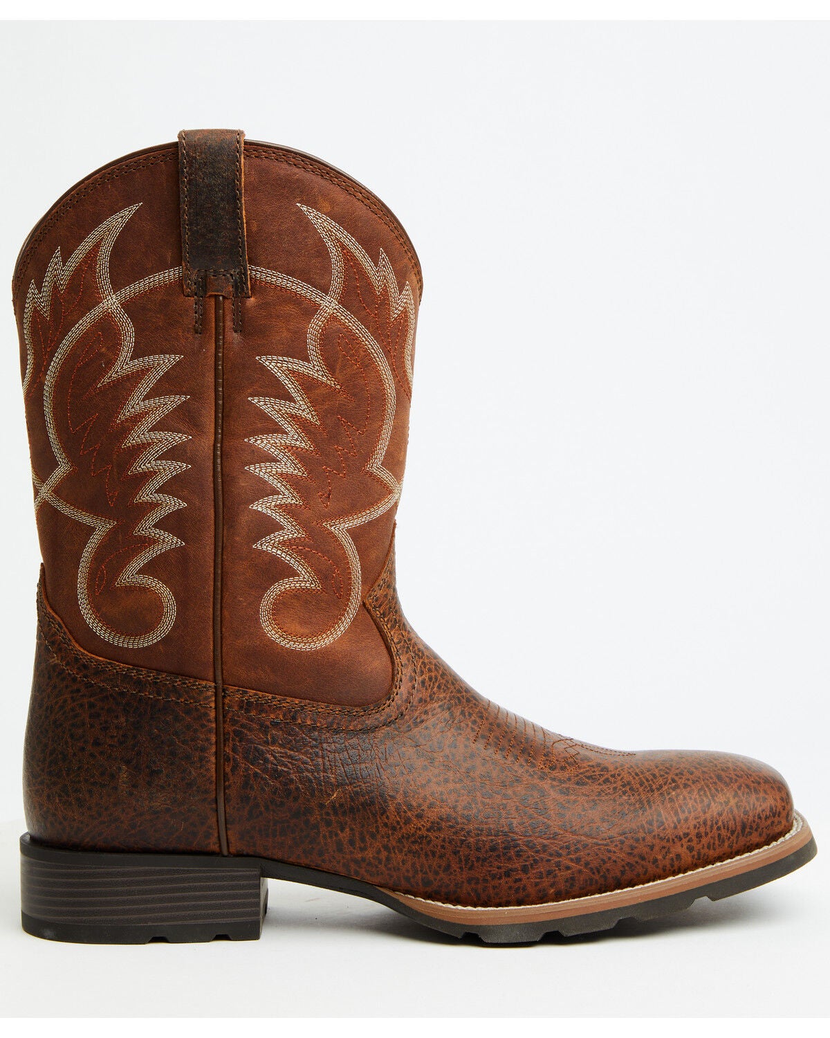 Image #2 - Cody James Men's Ranger Performance Western Boots - Broad Square Toe, Brown, hi-res