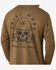 Image #2 - Ariat Men's Cotton Strong &trade; Hardhead Long Sleeve Graphic Work T-Shirt, Green, hi-res
