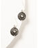 Image #3 - Shyanne Women's Cross Hamsa Metal Earring Set, Silver, hi-res