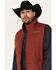 Image #2 - Ariat Men's Cruis Insulated Concealed Carry Vest, Red, hi-res