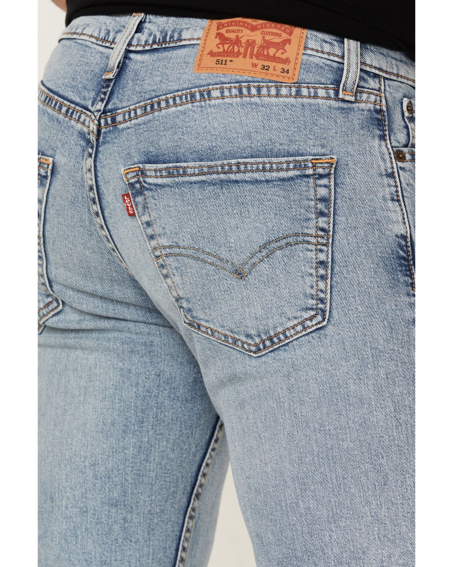 Levi's 511 light wash top