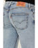 Image #4 - Levi's Men's Everyday Authentic Light Wash Stretch Slim Straight Jeans, Light Medium Wash, hi-res