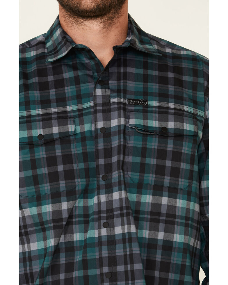 dark green flannel mens