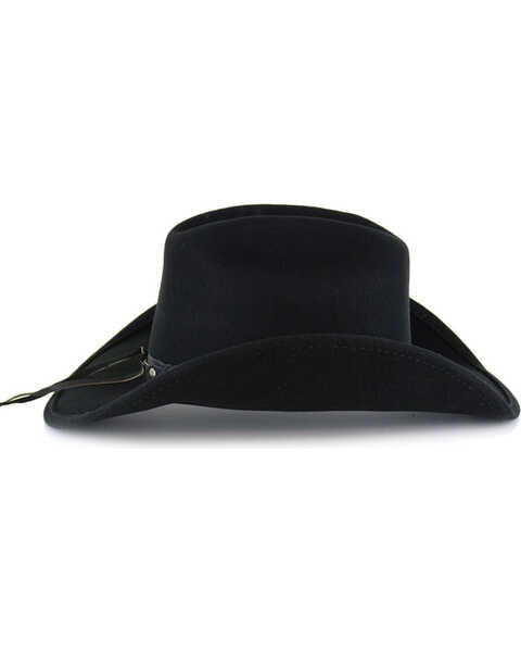 Cody James Boys' Sidekick Wool Hat, Black, hi-res