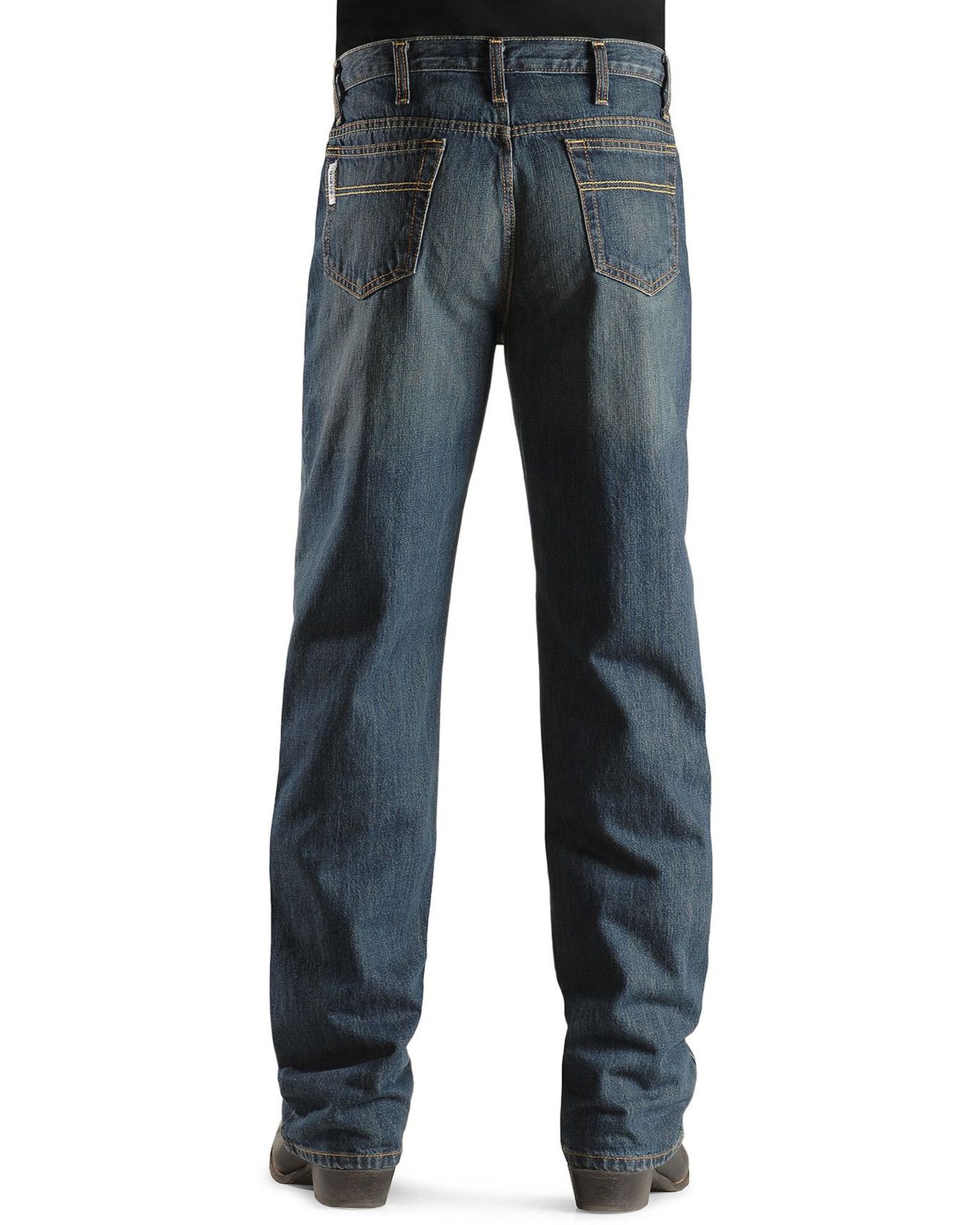 Dark hot sale cinch jeans