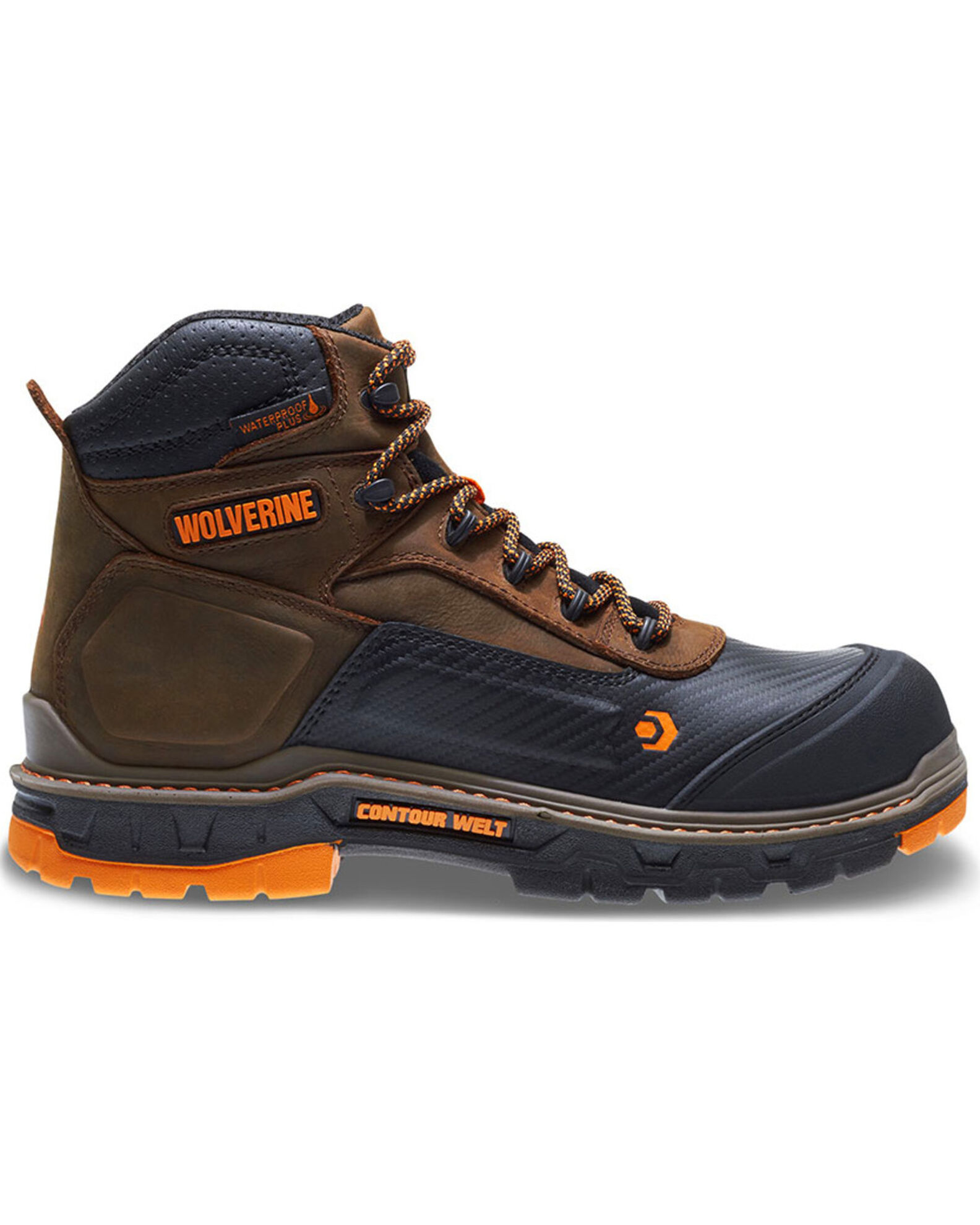 Wolverine Men s Overpass Carbonmax 6 Waterproof Boots Composite Toe Boot Barn