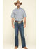 Image #6 - Tuf Cooper Men's Competition White Stretch Paisley Print Short Sleeve Western Shirt, , hi-res