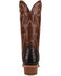 Image #5 - Dan Post Men's Bay Apache Exotic Python Western Boots - Round Toe, Brown, hi-res