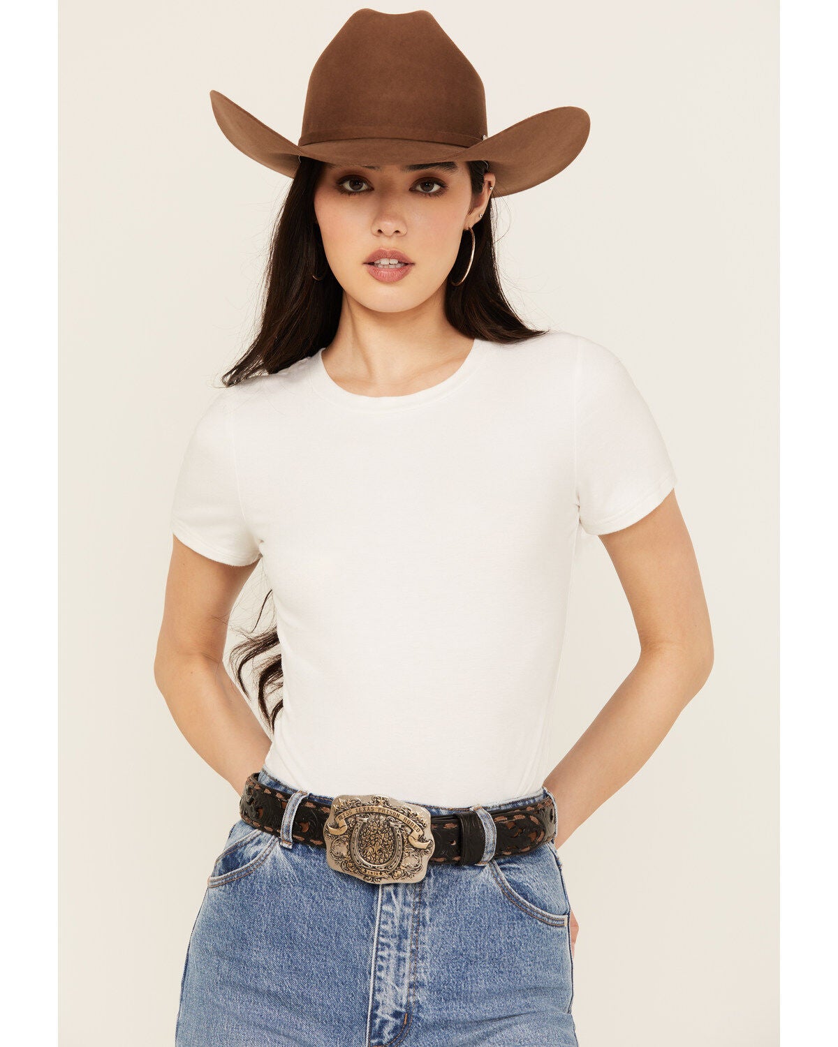 Idyllwind Women's Miss Texas Rodeo Belt, Black, hi-res