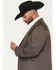 Image #2 - Cody James Men's Knoxville Faux Leather Western Yoke Sportcoat, Brown, hi-res