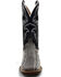 Dan Post Women's Exotic Karung Snake Western Boot - Broad Square Toe , Black, hi-res