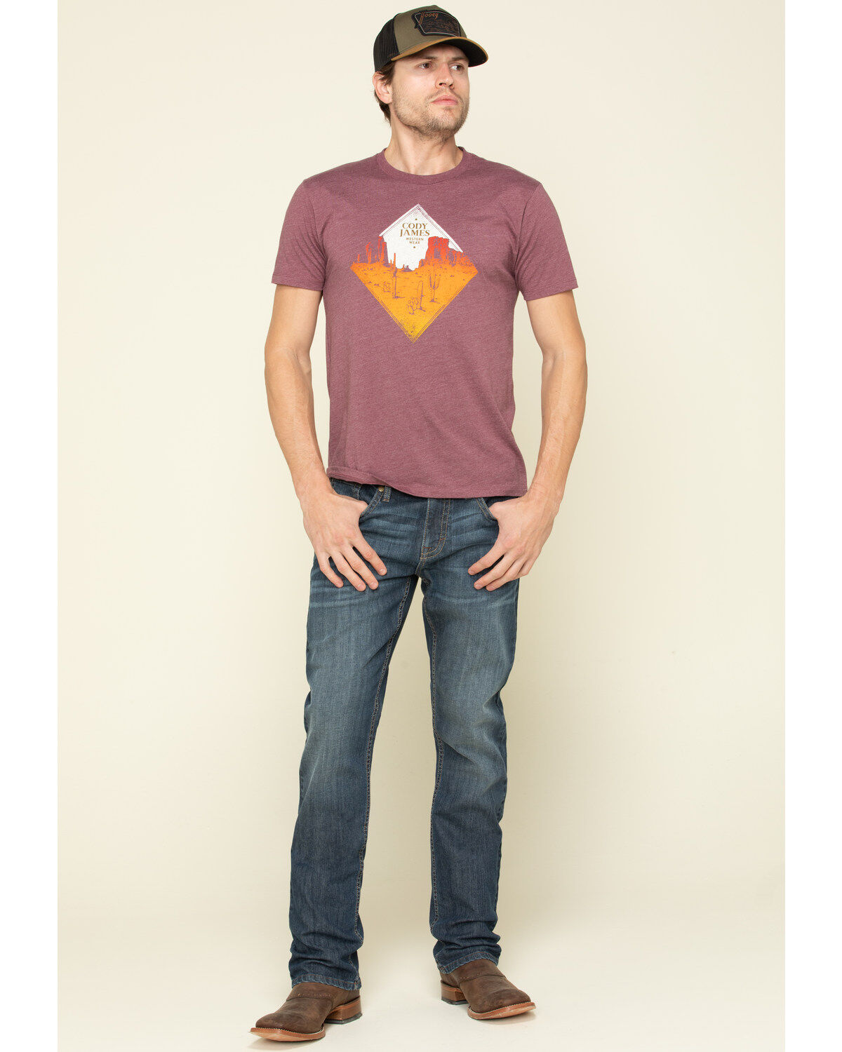 Image #6 - Cody James Men's Sheridan Straight Jeans, Indigo, hi-res