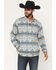 Image #1 - Rock & Roll Denim Men's Southwestern Print Pullover, Tan, hi-res