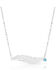 Image #1 - Montana Silversmiths Cinderella Liberty American Made Necklace, Silver, hi-res