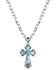 Image #1 - Montana Silversmiths Women's Cross Necklace, Silver, hi-res