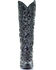 Image #5 - Corral Women's Floral Inlay Western Boots - Snip Toe, Black, hi-res