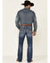 Image #4 - Cody James Men's Bullock Dark Wash Stretch Slim Straight Jeans, Blue, hi-res