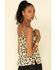 Image #1 - Shyanne Women's Leopard Tie Front Tank Top, , hi-res