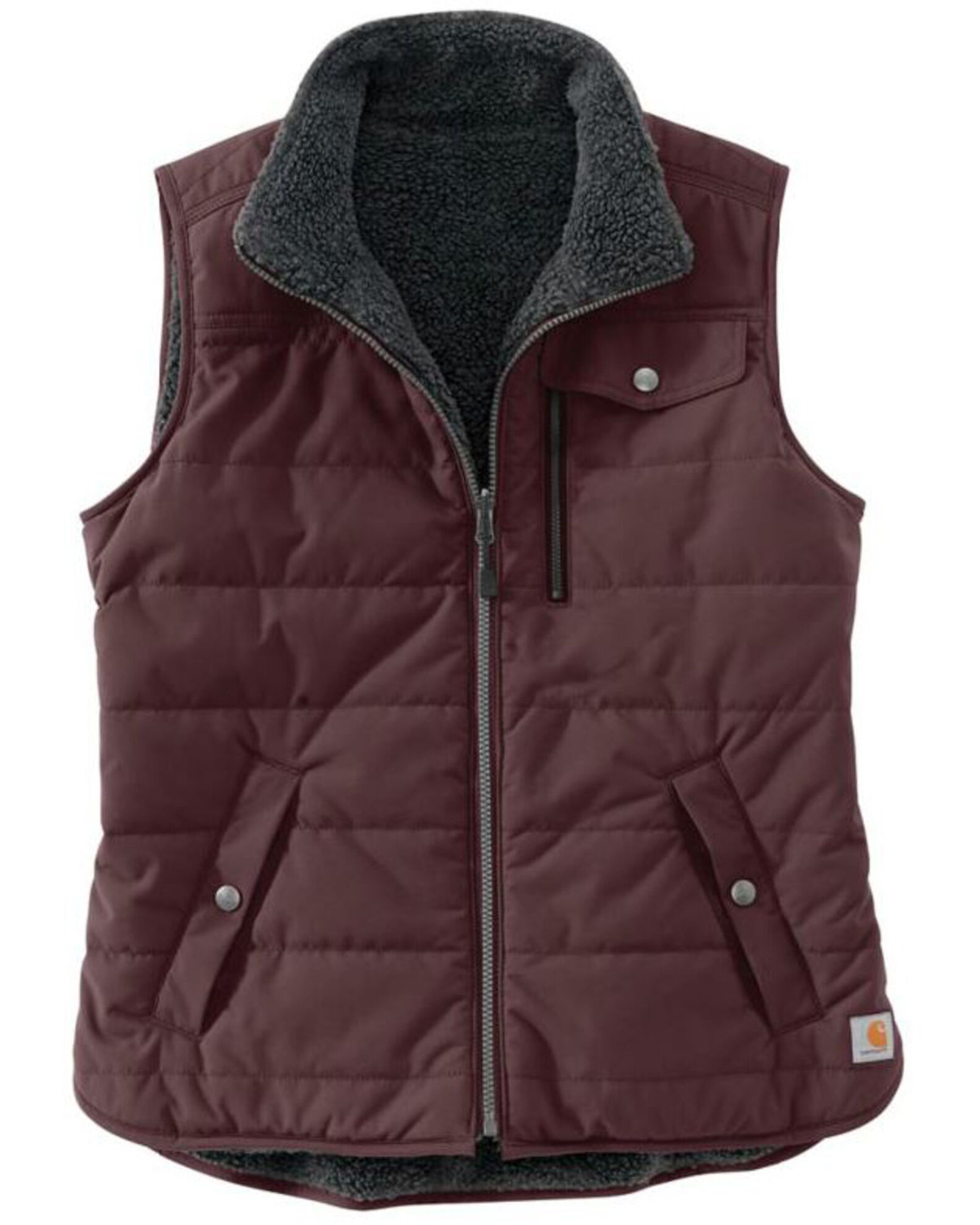 Product Name Carhartt Women s Utility Sherpa Lined Vest