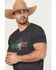 Image #2 - Wrangler Men's Mexico Logo Short Sleeve Graphic T-Shirt, Charcoal, hi-res