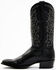 Image #3 - Cody James Men's Exotic Ostrich Leg Western Boots - Round Toe, Black, hi-res