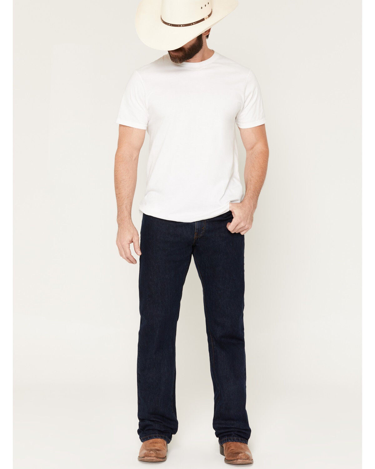 Levi's Men's 517 Heavyweight Rinsed Slim Bootcut Jeans, Rinsed, hi-res