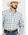 Image #1 - Cody James Core Men's Mountain Rain Med Plaid Long Sleeve Western Shirt, , hi-res