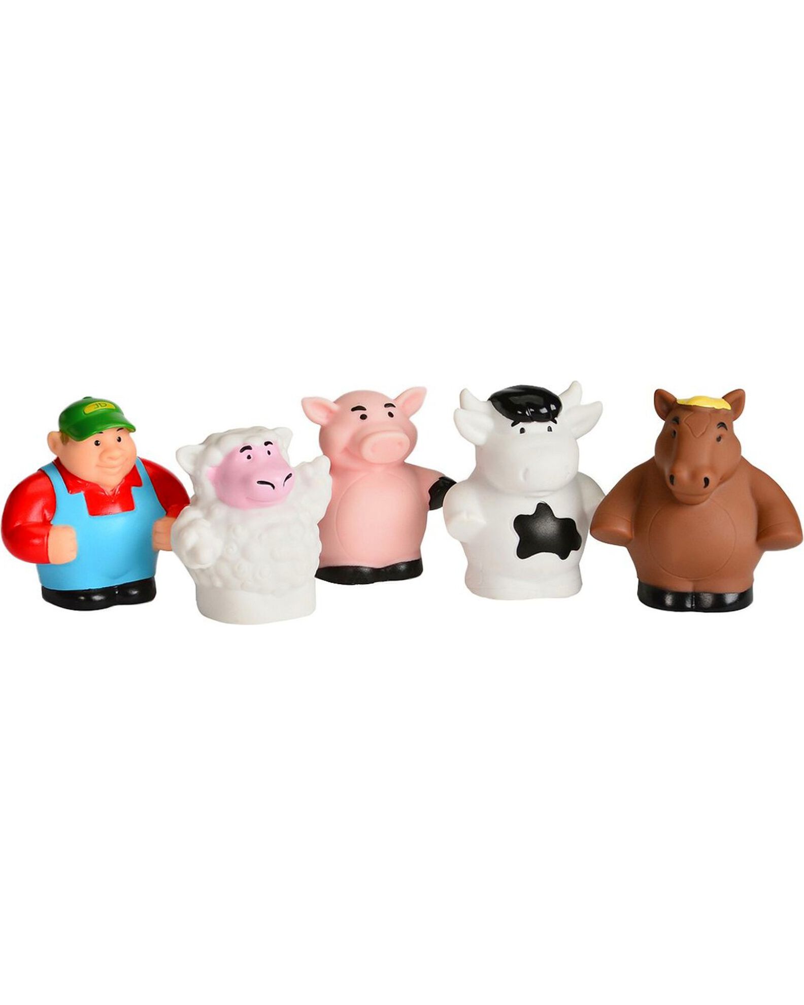 Image #2 - John Deere Animal Sounds Hay Ride Toy Set, Green, hi-res