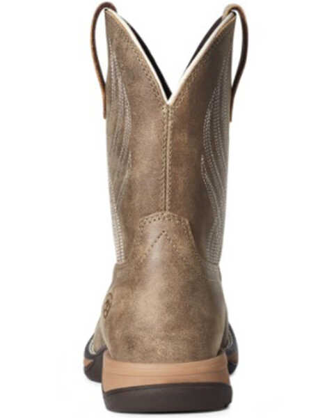 Image #3 - Ariat Boys' Anthem Western Boots - Broad Square Toe, Brown, hi-res
