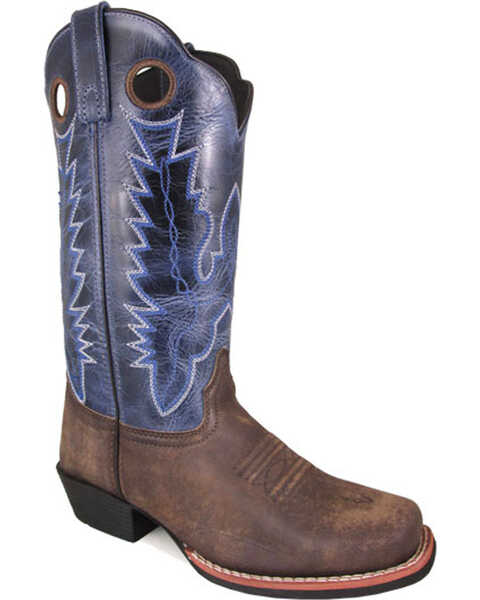 Image #1 - Smoky Mountain Women's Mesa Crackle Boots - Square Toe , , hi-res
