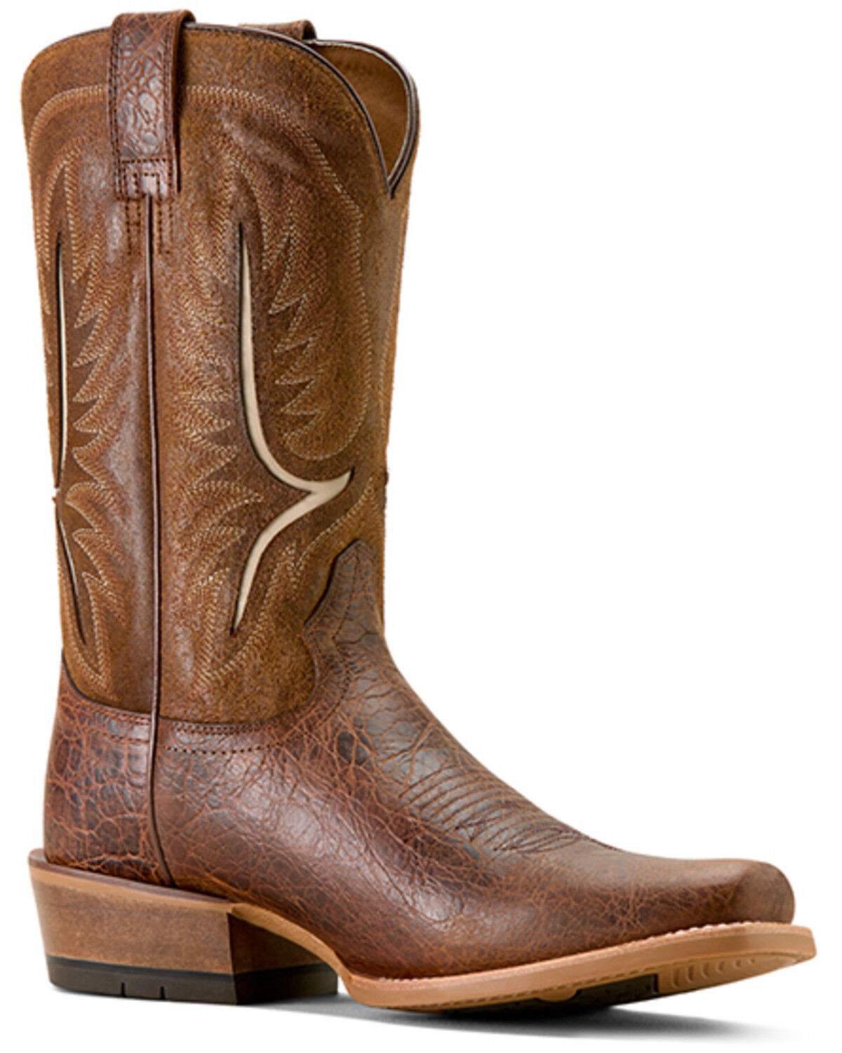 Image #1 - Ariat Men's Stadtler Performance Western Boots - Square Toe, Brown, hi-res