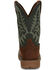 Justin Men's Rush Short Base Performance Western Boots - Broad Square Toe , Brown, hi-res
