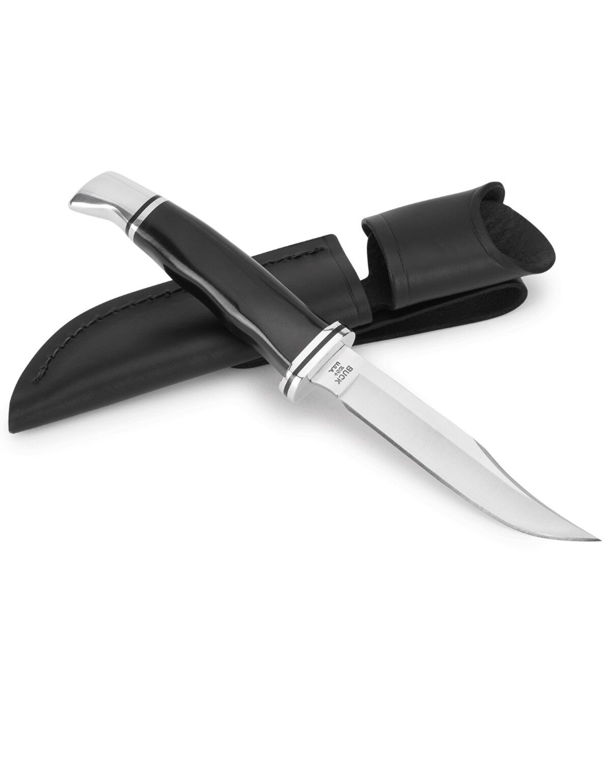 Image #2 - Buck Knives 102 Woodsman® Fixed Blade Knife, Brown, hi-res