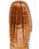 Image #6 - Cody James Men's Caiman Cognac 12" Exotic Western Boots - Broad Square Toe , Tan, hi-res