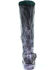 Corral Women's Black Harness Western Boots - Round Toe, Black, hi-res