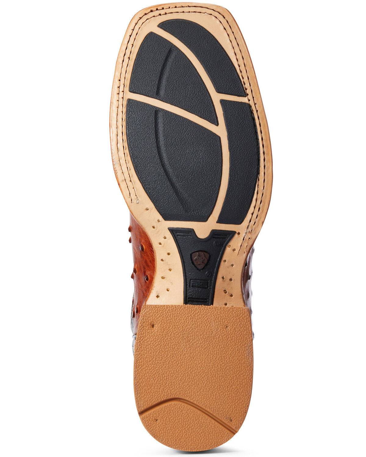 Image #5 - Ariat Men's Gallup Brandy Western Boots - Broad Square Toe, , hi-res