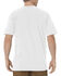 Image #2 - Dickies Men's Solid Heavyweight Short Sleeve Work T-Shirt - Big & Tall, White, hi-res