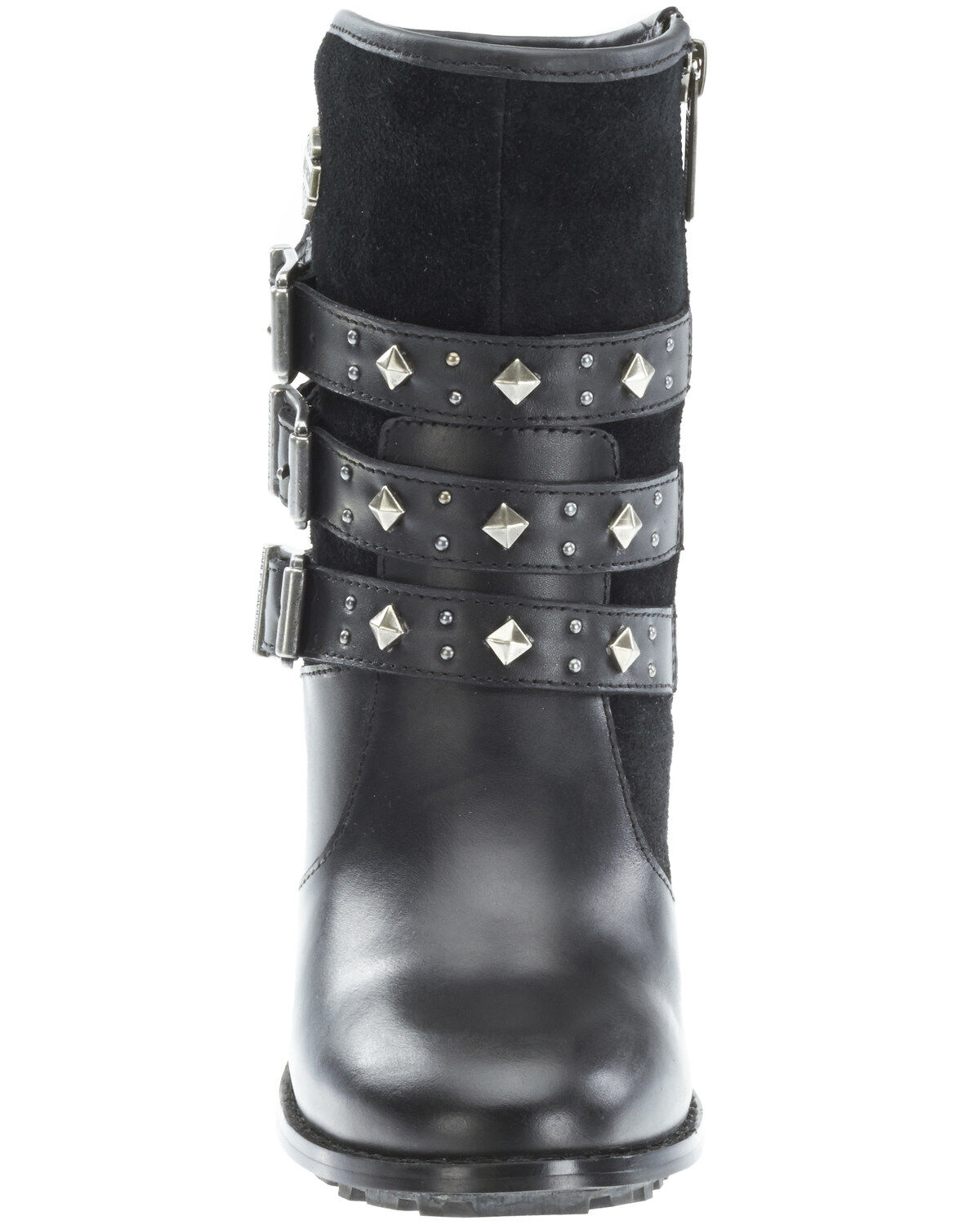 Image #5 - Harley Davidson Women's Abbey Moto Boots - Round Toe, , hi-res