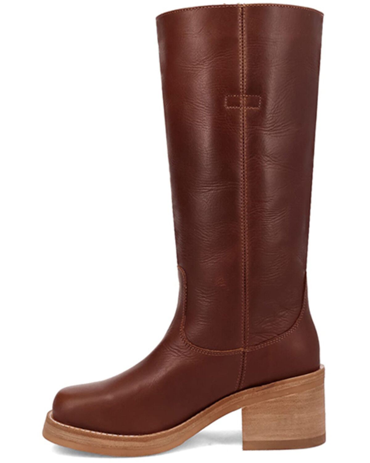 Image #3 - Dingo Women's Vagabond Tall Fashion Boots - Round Toe, Brown, hi-res