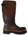 Image #2 - Dryshod Men's Protective Gusset Waterproof Rubber Boots - Nano Toe, Brown, hi-res