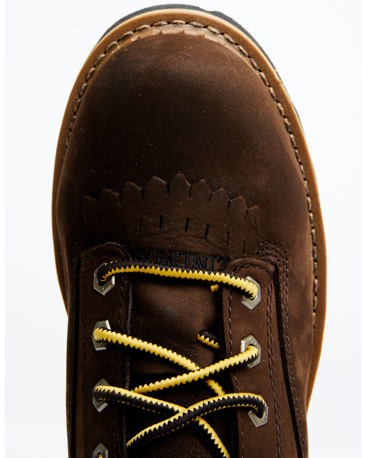 Image #5 - Hawx Men's Lineman Lace-Up Waterproof Work Boot - Composite Toe, Brown, hi-res