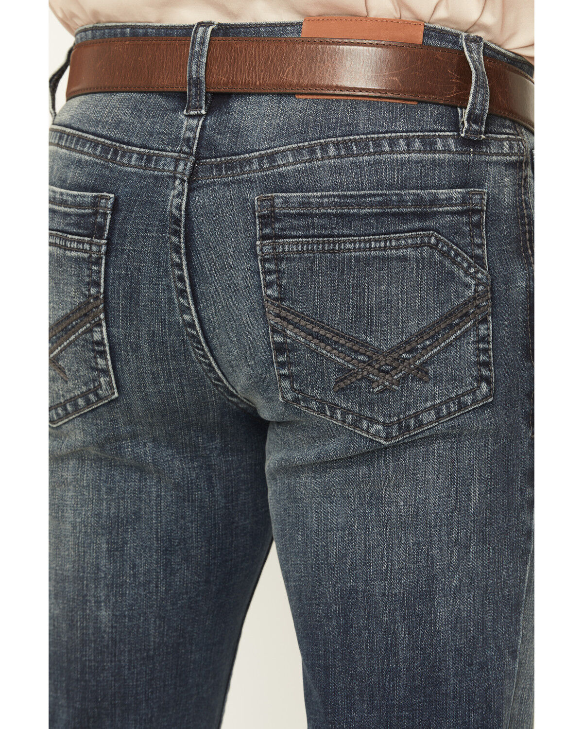 Image #4 - Cody James Men's Poncho Wash Jackson Slim Straight Stretch Denim Jeans, Dark Wash, hi-res