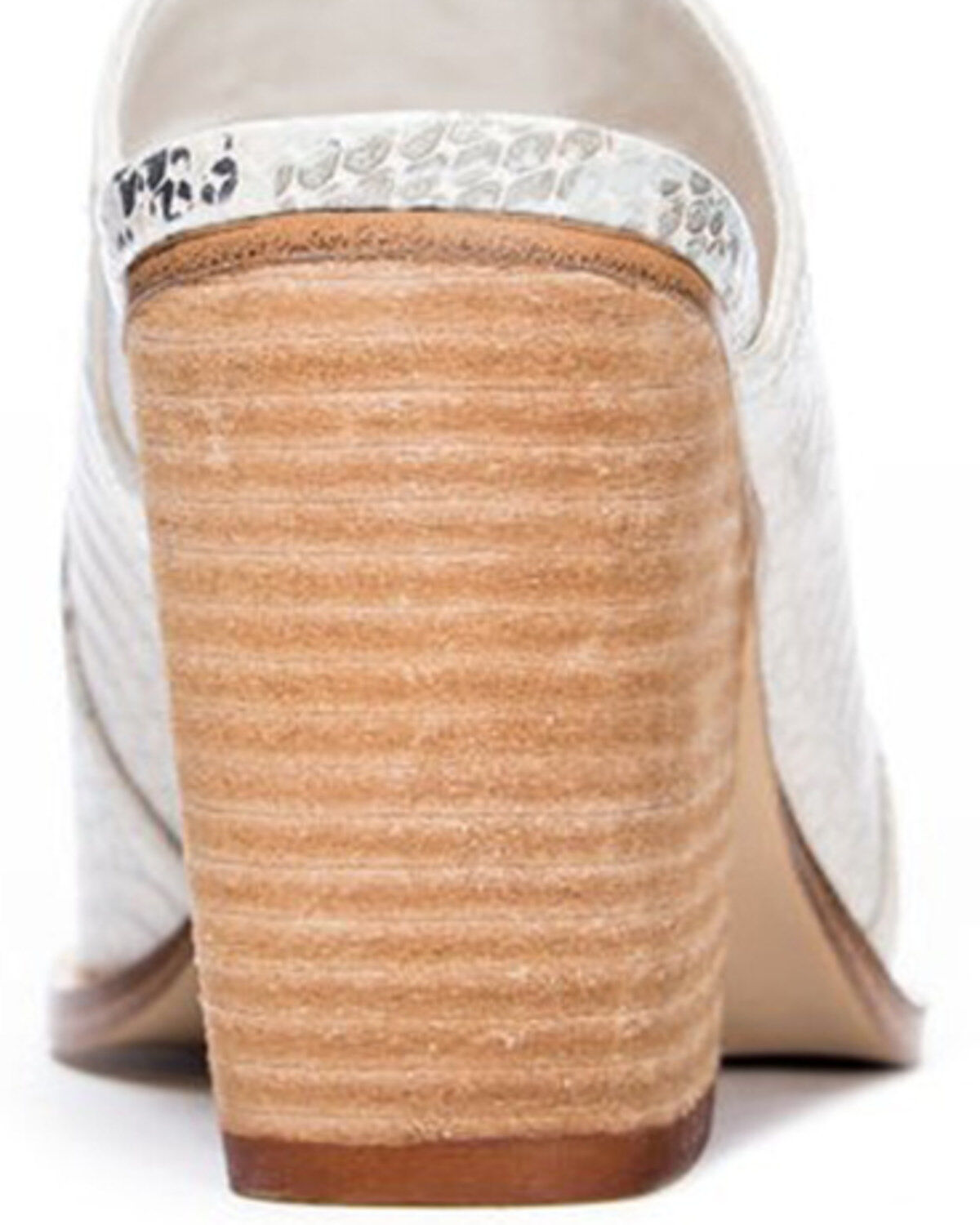 Image #5 - Chinese Laundry Women's Beaute Aqua Snake Print Fashion Mule - Round Toe, Cream, hi-res
