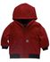 Image #1 - Carhartt Infant Boys' Insulated Hooded Canvas Jacket, Red, hi-res