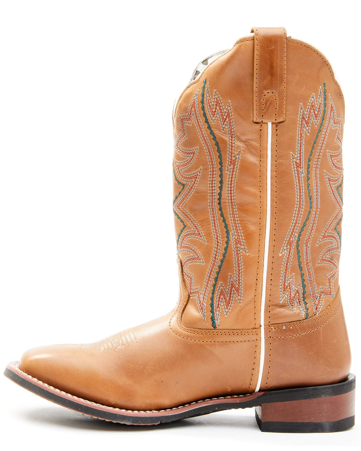 Image #3 - Laredo Women's Lad Tan Western Boots - Broad Square Toe, Tan, hi-res