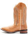 Image #3 - Laredo Women's Lad Tan Western Boots - Broad Square Toe, Tan, hi-res