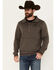 Image #1 - Kimes Ranch Men's Boxer Quarter Zip Pullover, Charcoal, hi-res