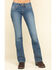 Ariat Women's Rebar Mid Rise Durastretch Raven Work Bootcut Jeans , Blue, hi-res